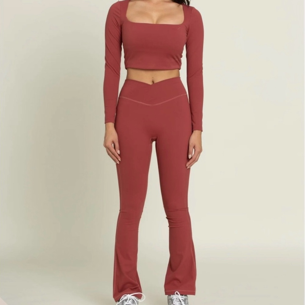 Women's Rust Two-Piece Set